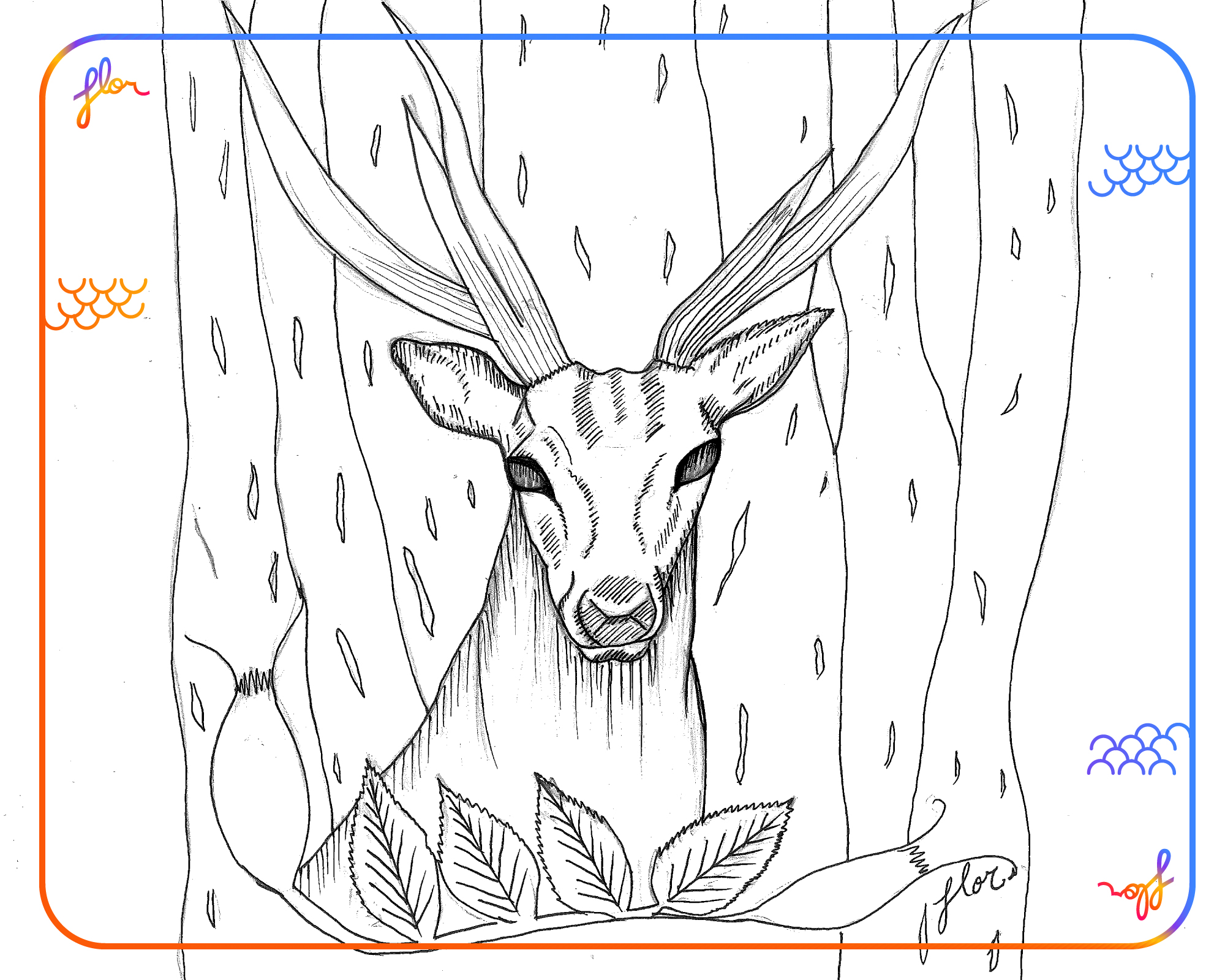 Hand-drawn vector art