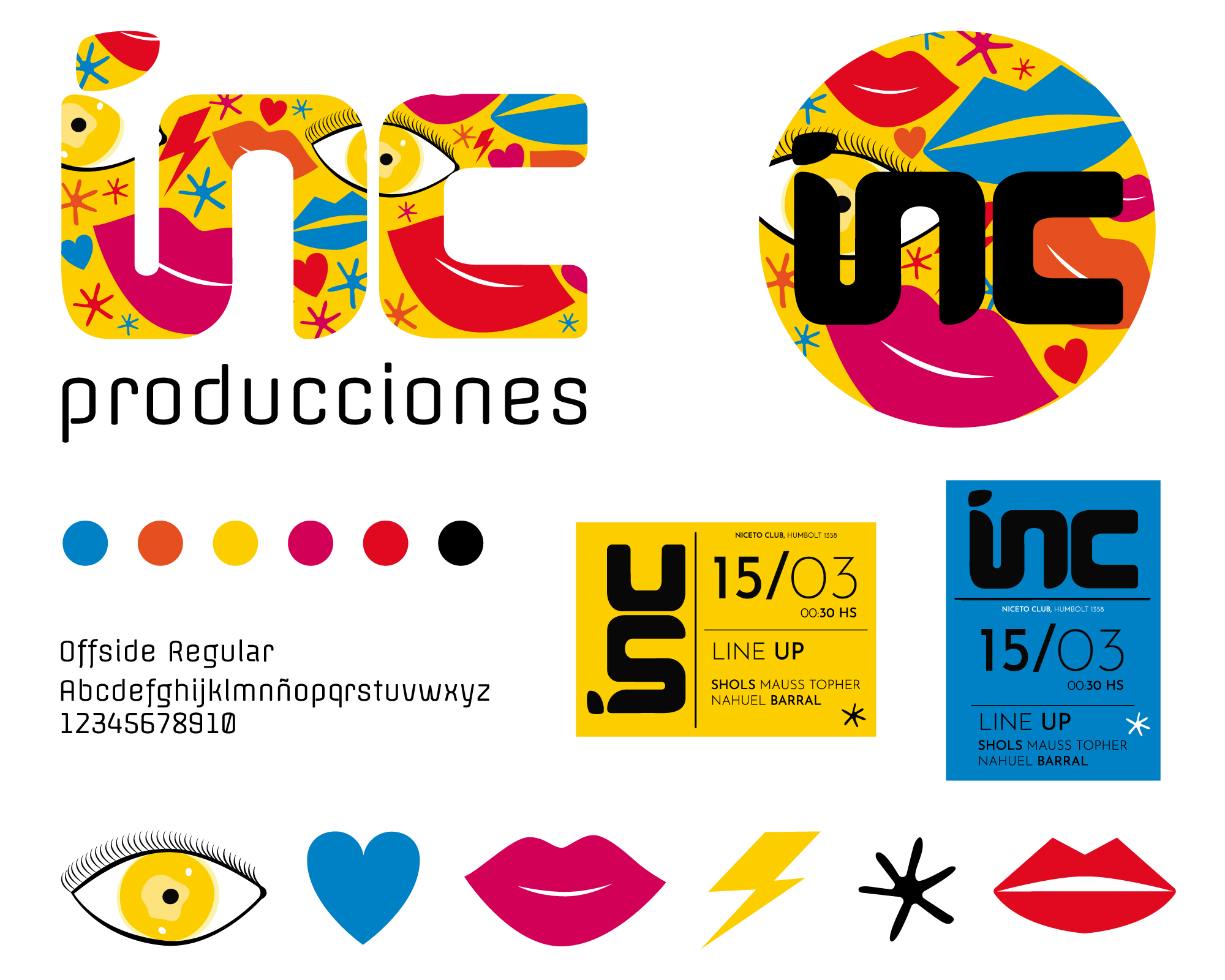 Identity for an electronic music production company