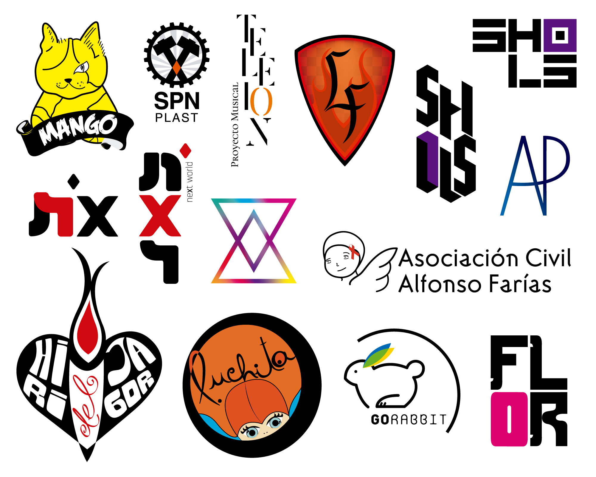 A collection of logos